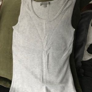 Neiman Marcus.  Cashmere sleeveless sweater